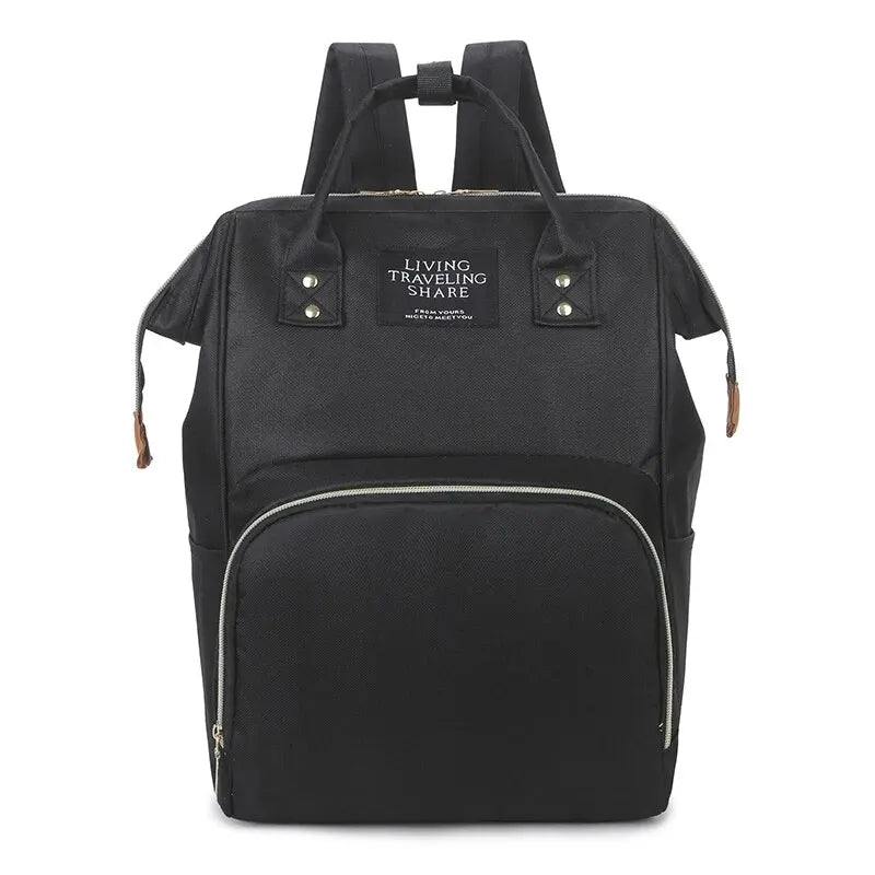 MumEase™ Oxford Travel Backpack – Large Capacity, Waterproof & Insulated