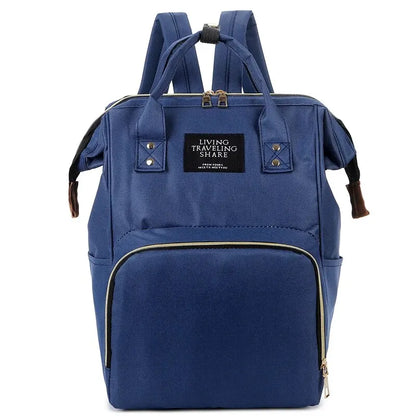 MumEase™ Oxford Travel Backpack – Large Capacity, Waterproof & Insulated