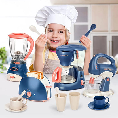 TinyCook™ Mini Household Appliances Toy Set – Interactive Kitchen Fun for Boys & Girls