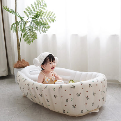 SoftSplash Baby – Inflatable Bath Tub with Back Support