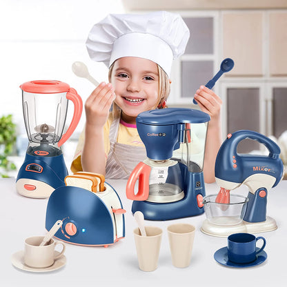 TinyCook™ Mini Household Appliances Toy Set – Interactive Kitchen Fun for Boys & Girls