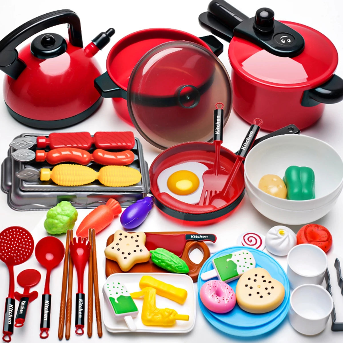 TinyCookMaster™ Role Play Kitchen Set – Chef Toy for Home & School