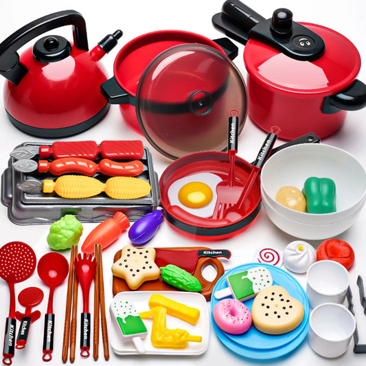TinyCookMaster™ Role Play Kitchen Set – Chef Toy for Home & School