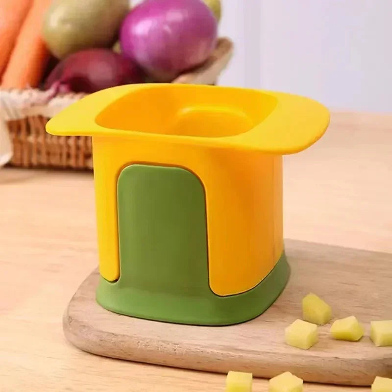 ChopMate Pro™ – Manual Vegetable Chopper & Slicer with Handle