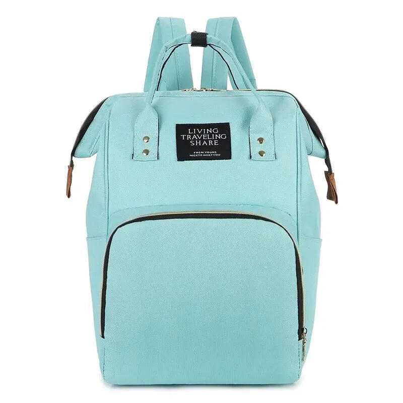 MumEase™ Oxford Travel Backpack – Large Capacity, Waterproof & Insulated