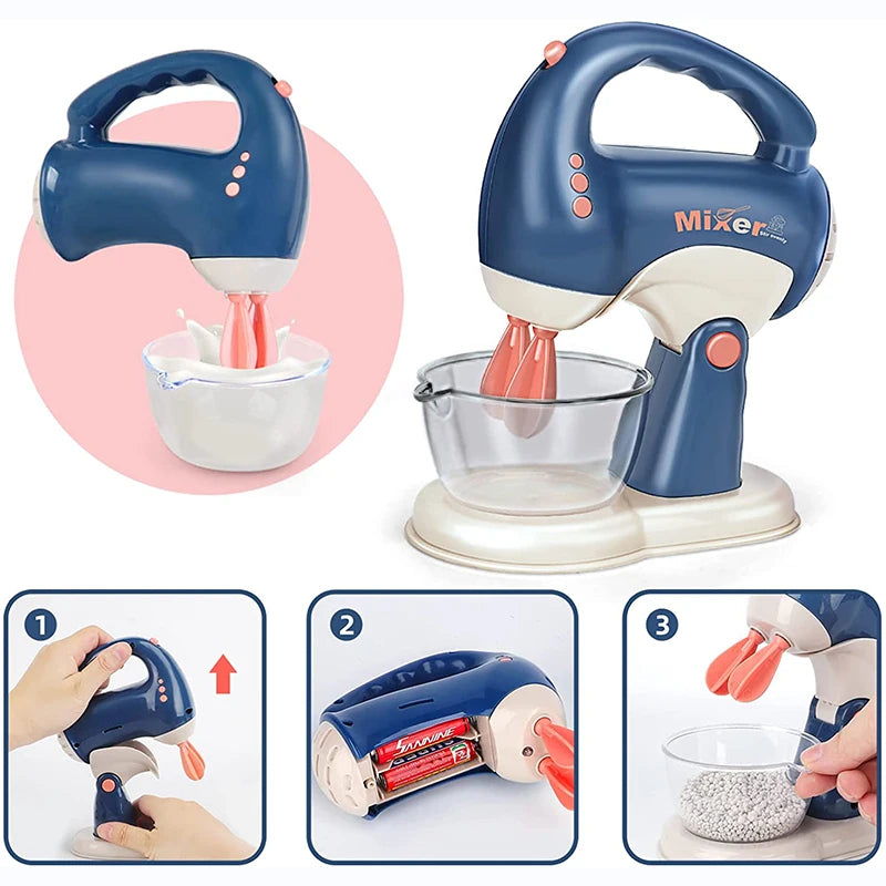 TinyCook™ Mini Household Appliances Toy Set – Interactive Kitchen Fun for Boys & Girls