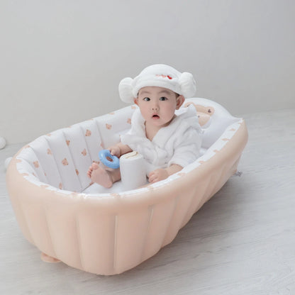 SoftSplash Baby – Inflatable Bath Tub with Back Support